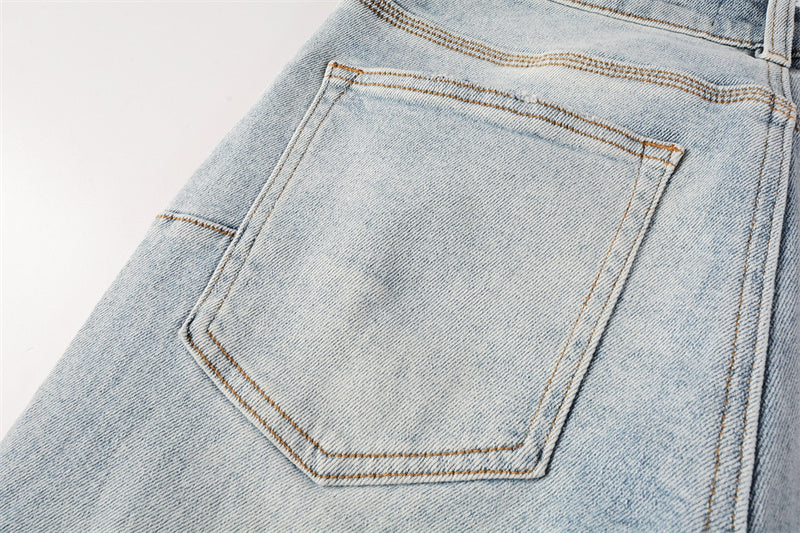 Men's Purple Jeans 9010